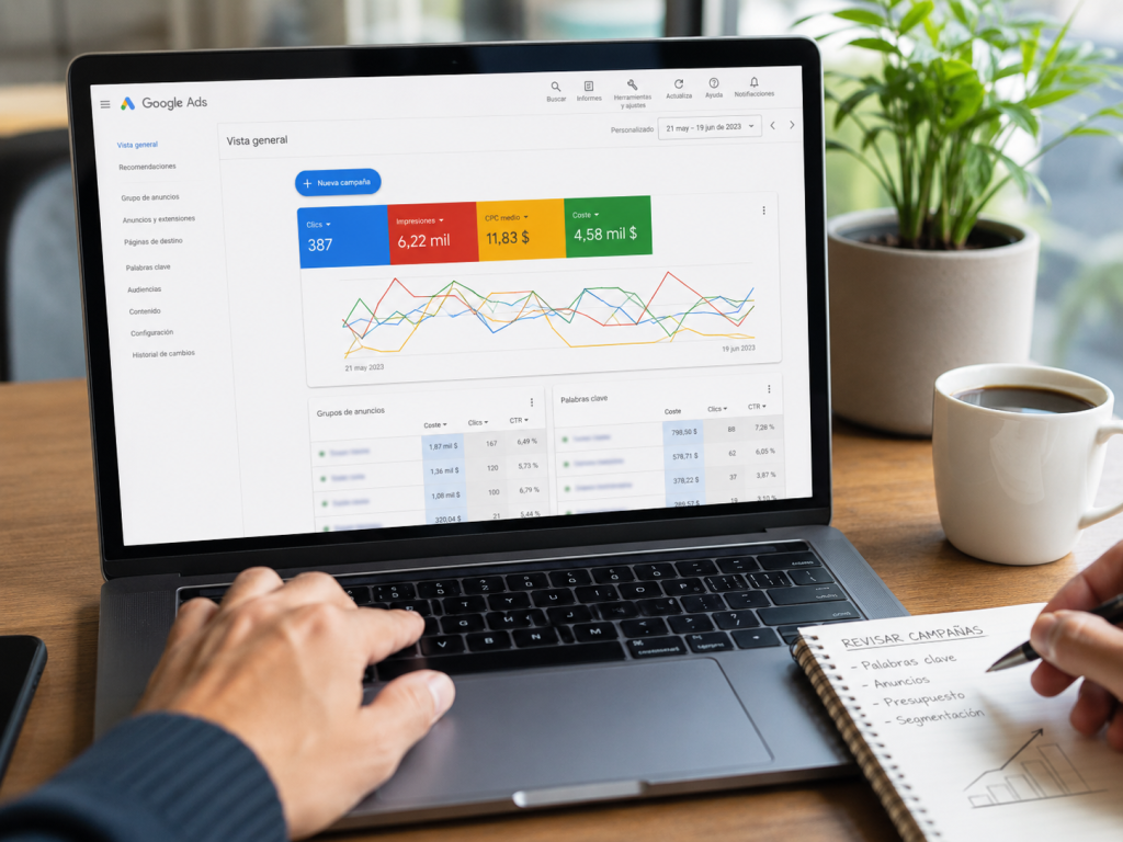 Cómo funciona el ranking de anuncios en Google Ads