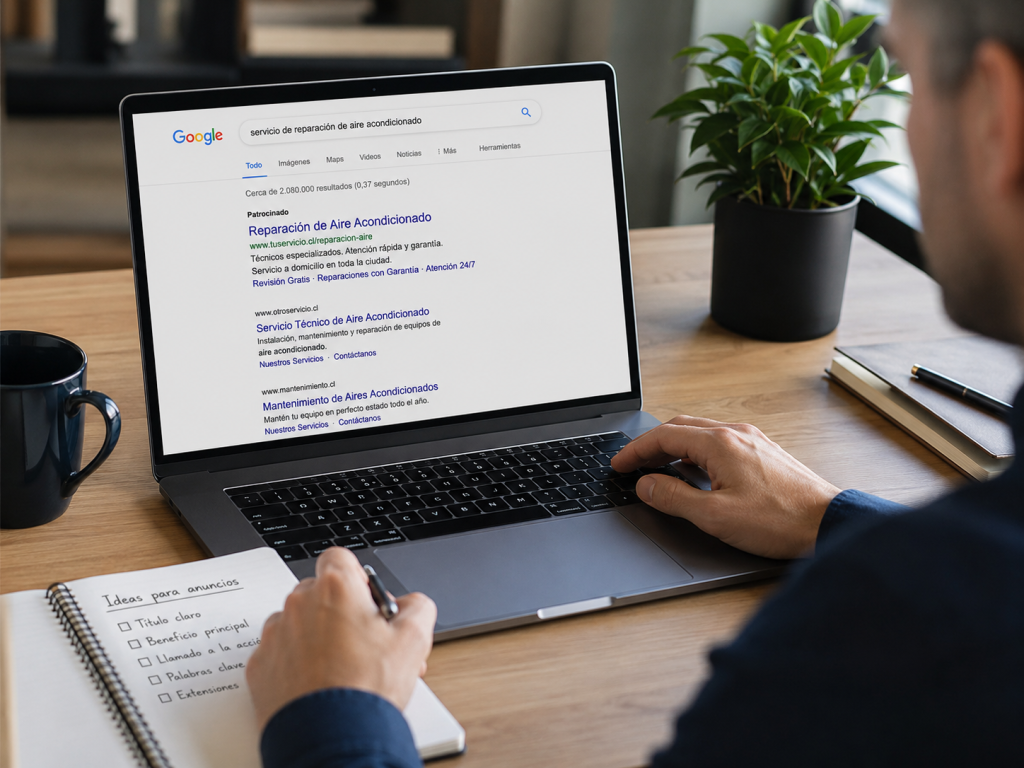 Cómo crear anuncios efectivos para Google Search