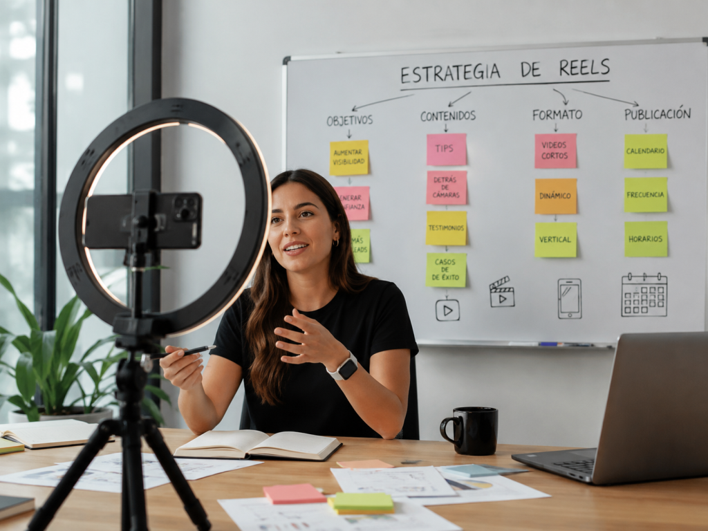 Cómo crear una estrategia de reels para empresas