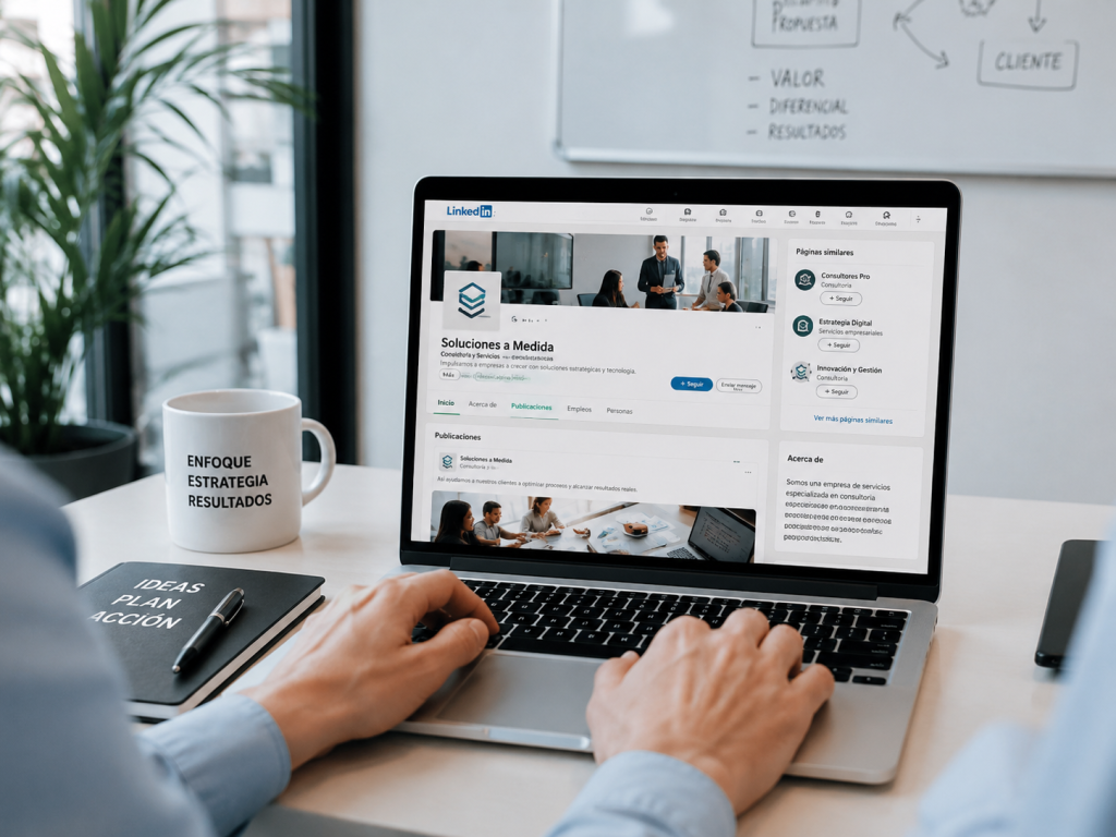 Qué publicar en LinkedIn para empresas de servicios