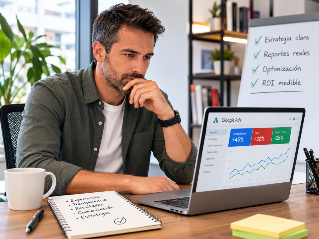 Cómo elegir correctamente una agencia de Google Ads