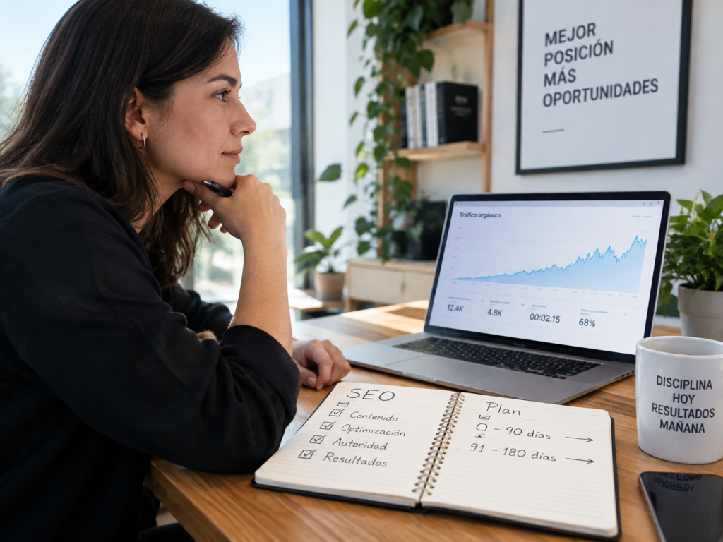 Cuánto tiempo tarda en funcionar el SEO: qué esperar realmente en los primeros 90 y 180 días