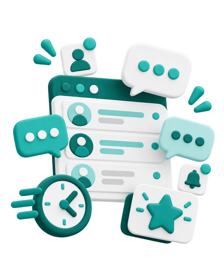 Ilustracion del servicio de community manager de La Paradoja en Chile